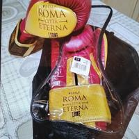 guantoni e scarpe da boxe