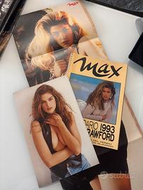 Calendario  Max + 2 poster Cindy Crawford