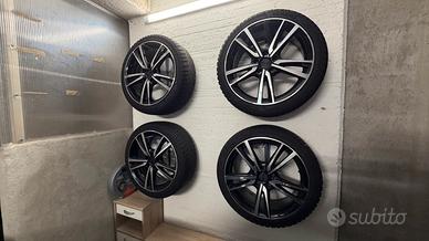 Gomme invernali Kumho con cerchi MAK R18