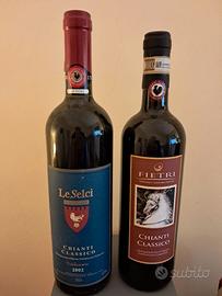 Coppia vini Chianti classico Gallo nero 2002-2013