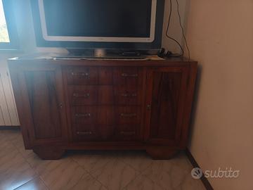 Camera da letto del 1942, in Legno noce massello