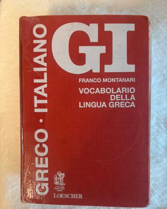 Dizionario di lingua greca GI