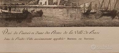 STAMPE VON CORNICE CITTA PUGLòIESI