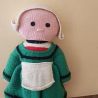 BAMBOLA IN LANA  POUPEE