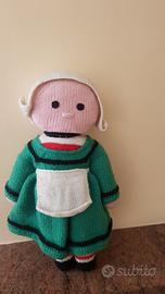 BAMBOLA IN LANA  POUPEE