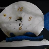 Orologi Pesce Grande in Marmo Alabastro - Lapis -