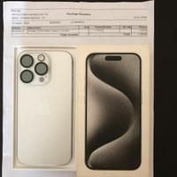 IPhone 15 Pro 128 GB Bianco Titanio