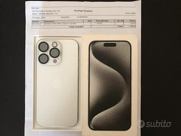 IPhone 15 Pro 128 GB Bianco Titanio