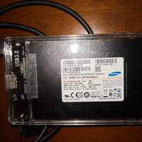 Hard Disk esterno 256GB USB-C Samsung SSD 