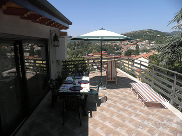 Mansarda panoramica a Fiuggi