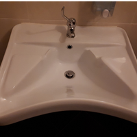 Kit bagno disabili (lavabo e wc), maniglione e all