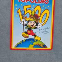 Walt Disney targhetta in metallo topolino 1500 con