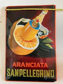 Insegna sanpellegrino  stile vintage