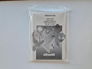 Olivetti DSM 60-400 manuale monitor CRT