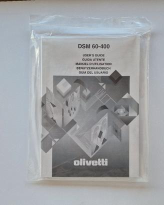 Olivetti DSM 60-400 manuale monitor CRT
