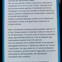Kit Nebulizzazione Esterno 10mt