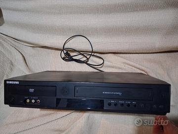 Lettore Dvd e videoregistratore vhs Samsung