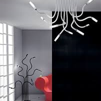 SNAKE sospensione 4 luci