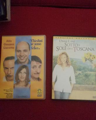dvd film commedia SOTTO IL SOLE DELLA TOSCANA e CH