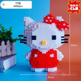LS6023 Puzzle 3d Simil Lego Hello Kitty 