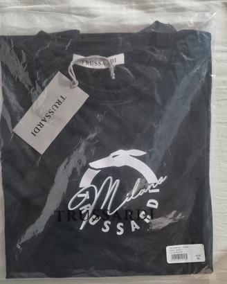 T-shirt uomo NERA TRUSSARDI MILANO  Tg.M L XL