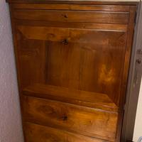 Mobile anticoSecretaire  3 cassetti e ribaltina