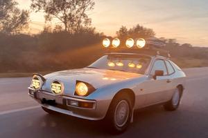 Porsche 924 SAFARI  - targa oro ASI  rally