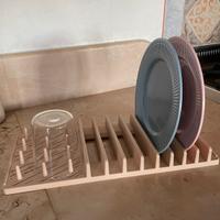 Scolapiatti da appoggio