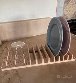 Scolapiatti da appoggio