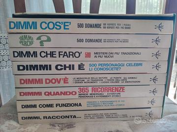 enciclopedia per ragazzi " Dimmi cos'è "anni70