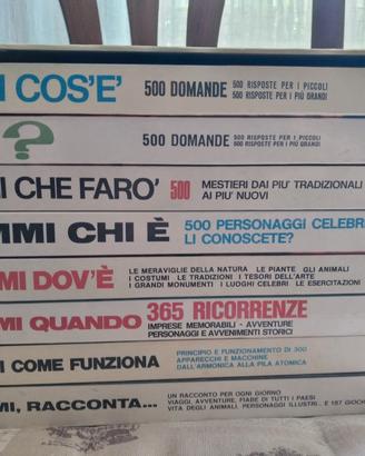 enciclopedia per ragazzi " Dimmi cos'è "anni70