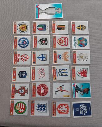 Panini lotto scudetti euro 2020 tutti diversi 