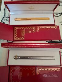 Cartier penna stilografica a sfera box documenti
