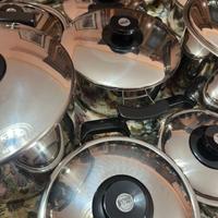 Pentole - Batteria IMCO - 15 pezzi - MAI USATE -