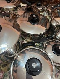 Pentole - Batteria IMCO - 15 pezzi - MAI USATE -