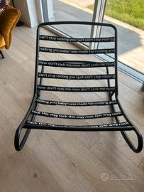 Poltrona a dondolo FATBOY