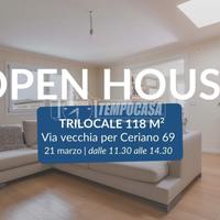 Trilocale con doppi servizi, cantina e box