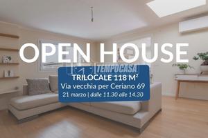 Trilocale con doppi servizi, cantina e box