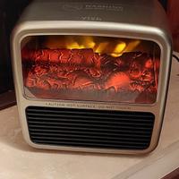 stufa YISH elettrica fuoco  finta fiamma Y410 