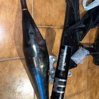 Marmitta polini big evo X minarelli orizzontale