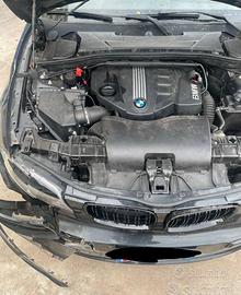 BMW 116D E87 incidentata  N47 nuovo 50k km sost.