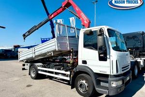 IVECO EUROCARGO 120E24 ribaltabile + gru