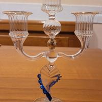 Candelabro Muranoin Vetro Soffiato - 3 Fi