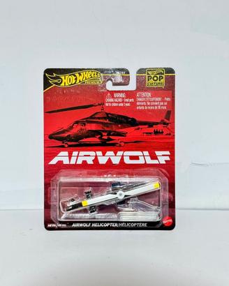 Hot Wheels Pop Culture Airwolf - Elicottero