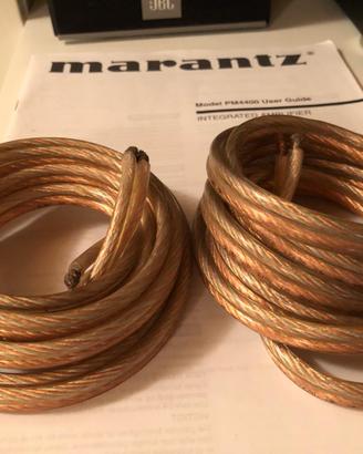 Cavi di Potenza Hi-Fi G&BL 2x4 mm² - Rame OFC High