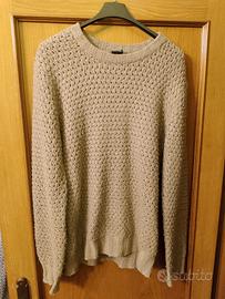 maglione marrone XL uomo 