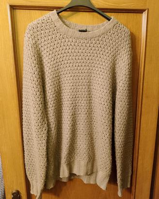 maglione marrone XL uomo 