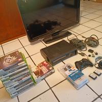 Xbox 360 giochi e TV LCD