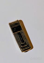 Fermacravatta, fermasoldi in argento 925 