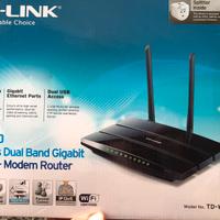 Tp-LinkN600 Dualband Gigabit ADSL Router